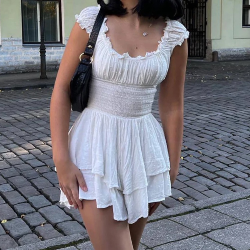 White romper